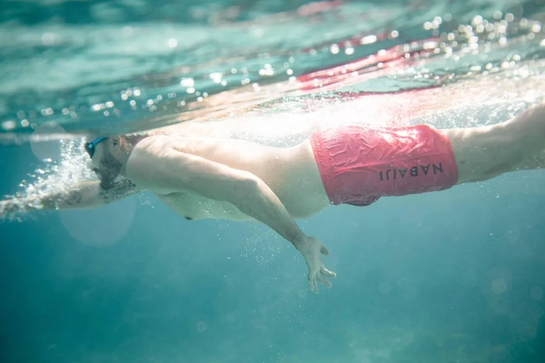 100 BASIC MEN'S SWIMMING SHORTS