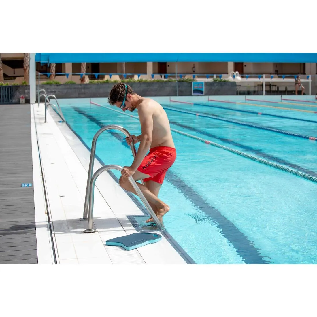 100 BASIC MEN'S SWIMMING SHORTS