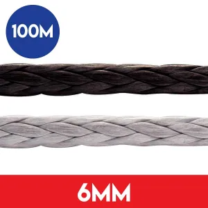 100m Reel of 6mm Dyneema SK78 Rope Rig 12