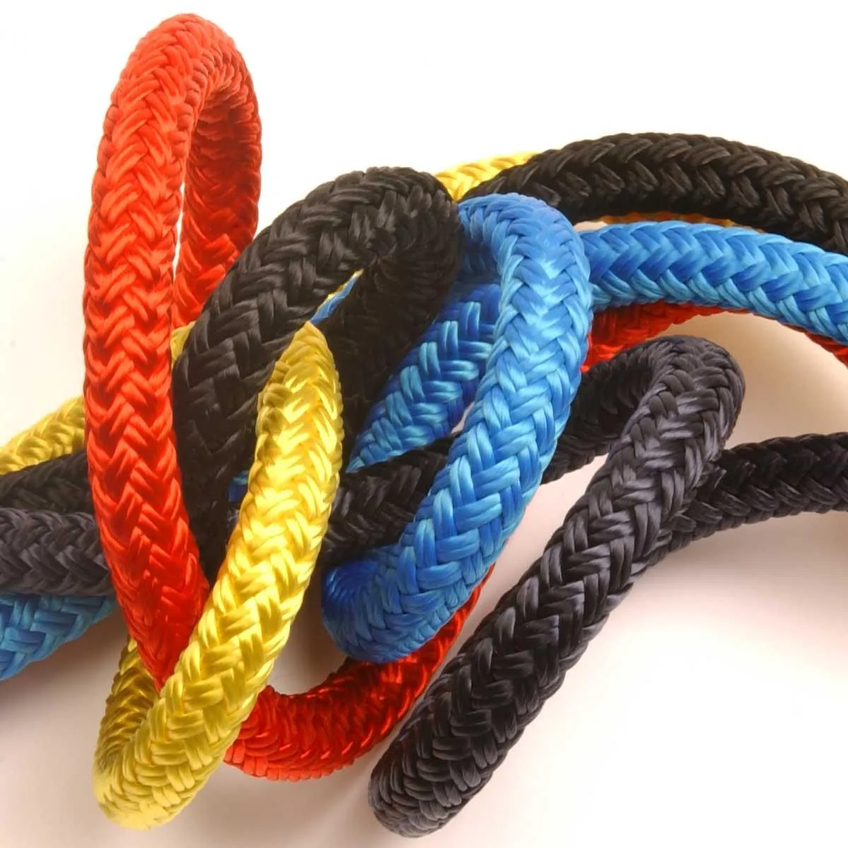 100m Reel of 8mm Polyester Braid on Braid Rope