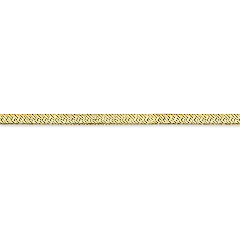 10k 3mm Silky Herringbone Chain