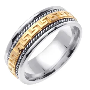 14K or 18K Rose Gold Hand Braided Ring
