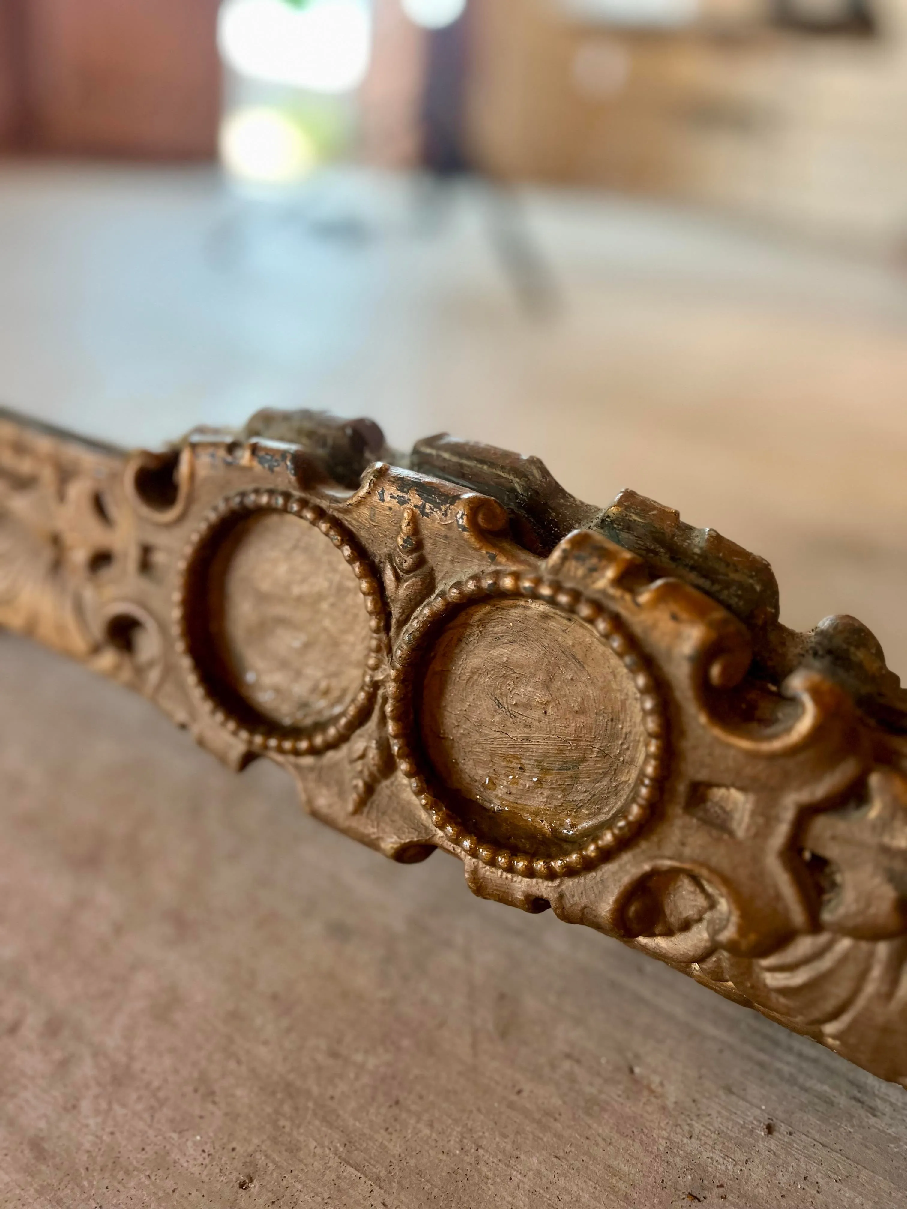 19th Century Antique French Gilt Mirror