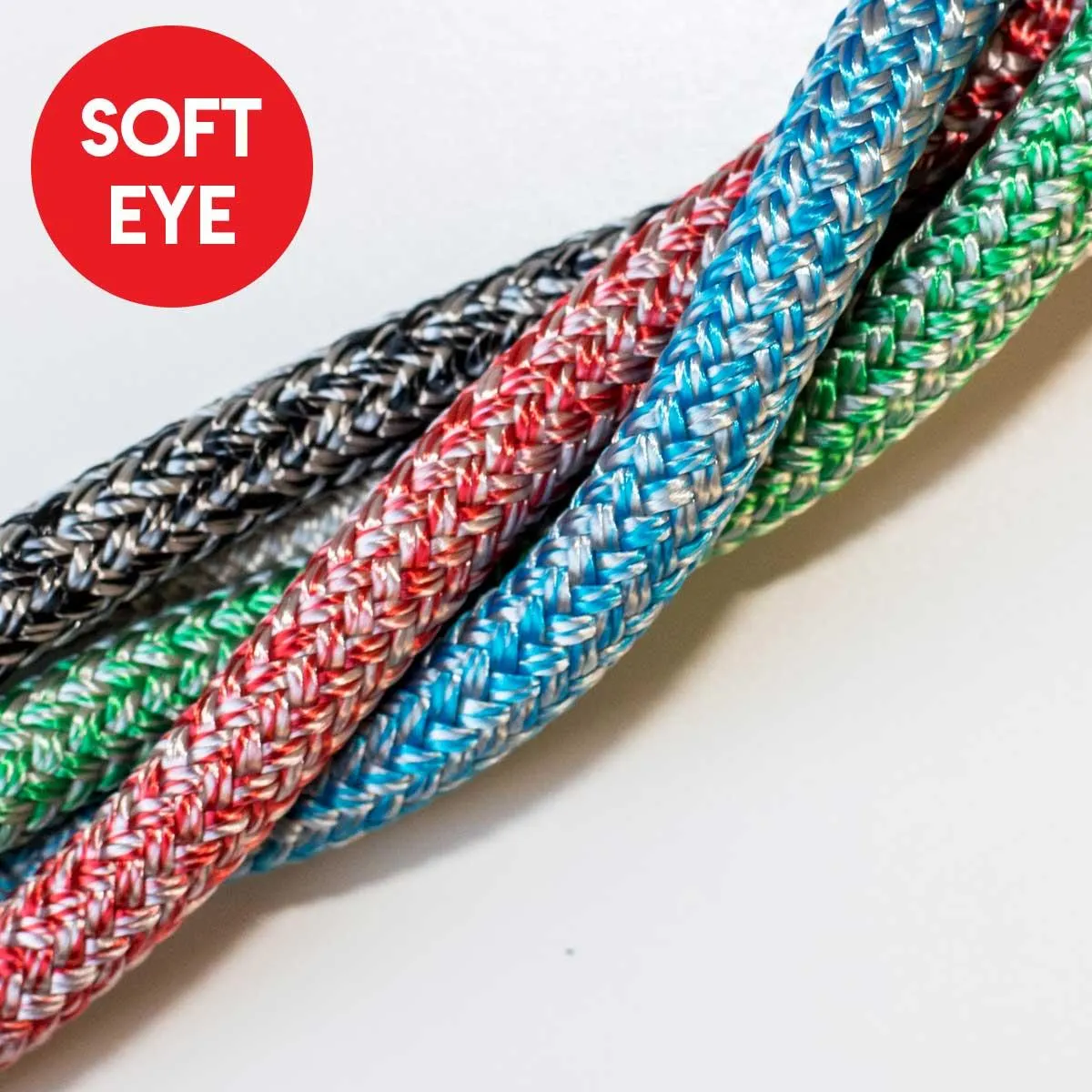 20m of 10mm Dyneema Cruise Rope with Soft Eye Splice