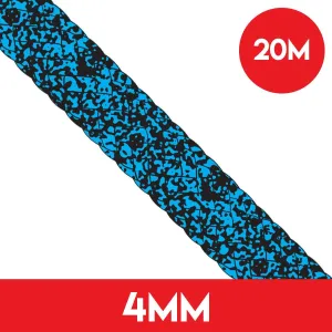 20m of 4mm Dyneema SK78 Evolution Race Rope - Blue/Black