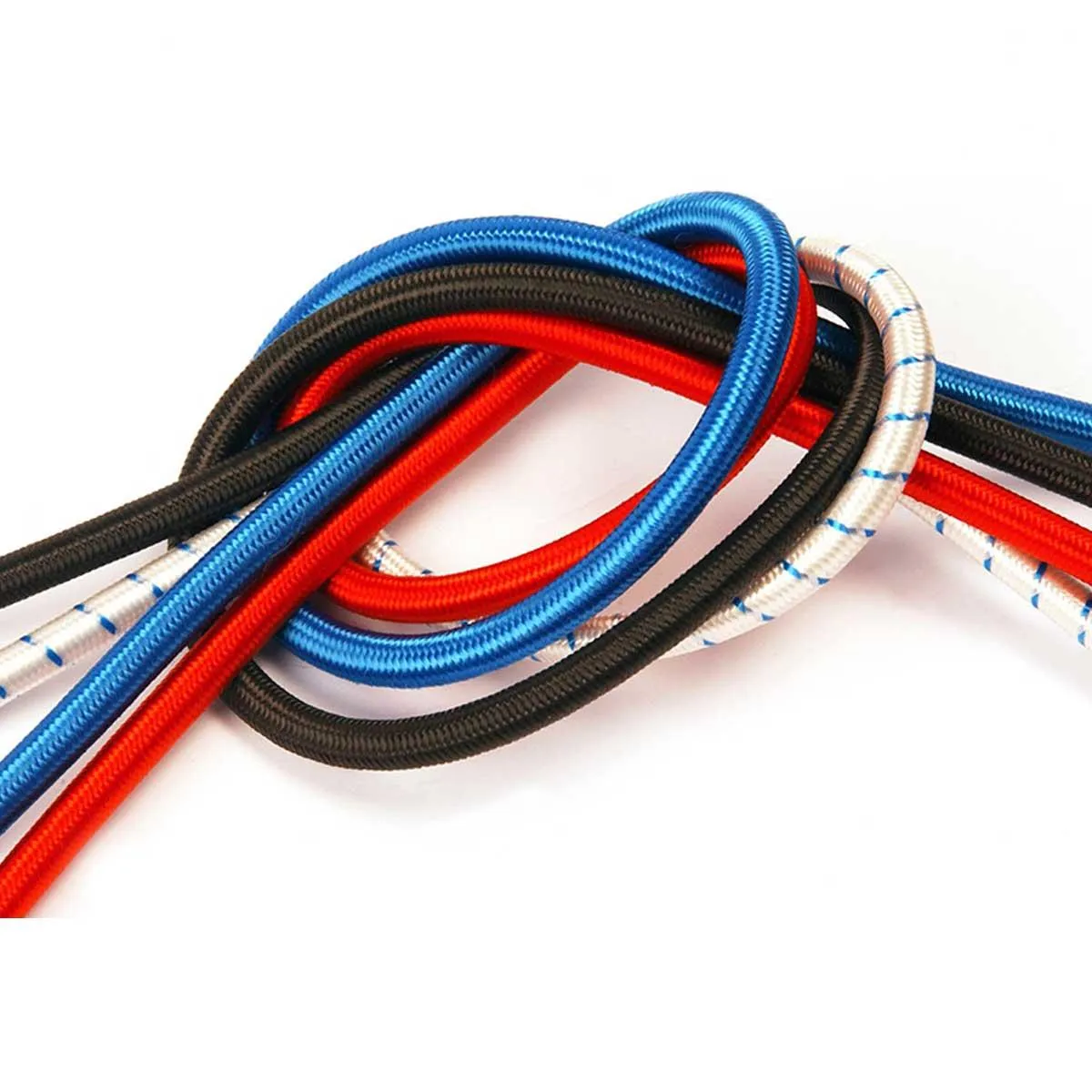 20m of 5mm Shockcord Elastic Bungee Rope - White