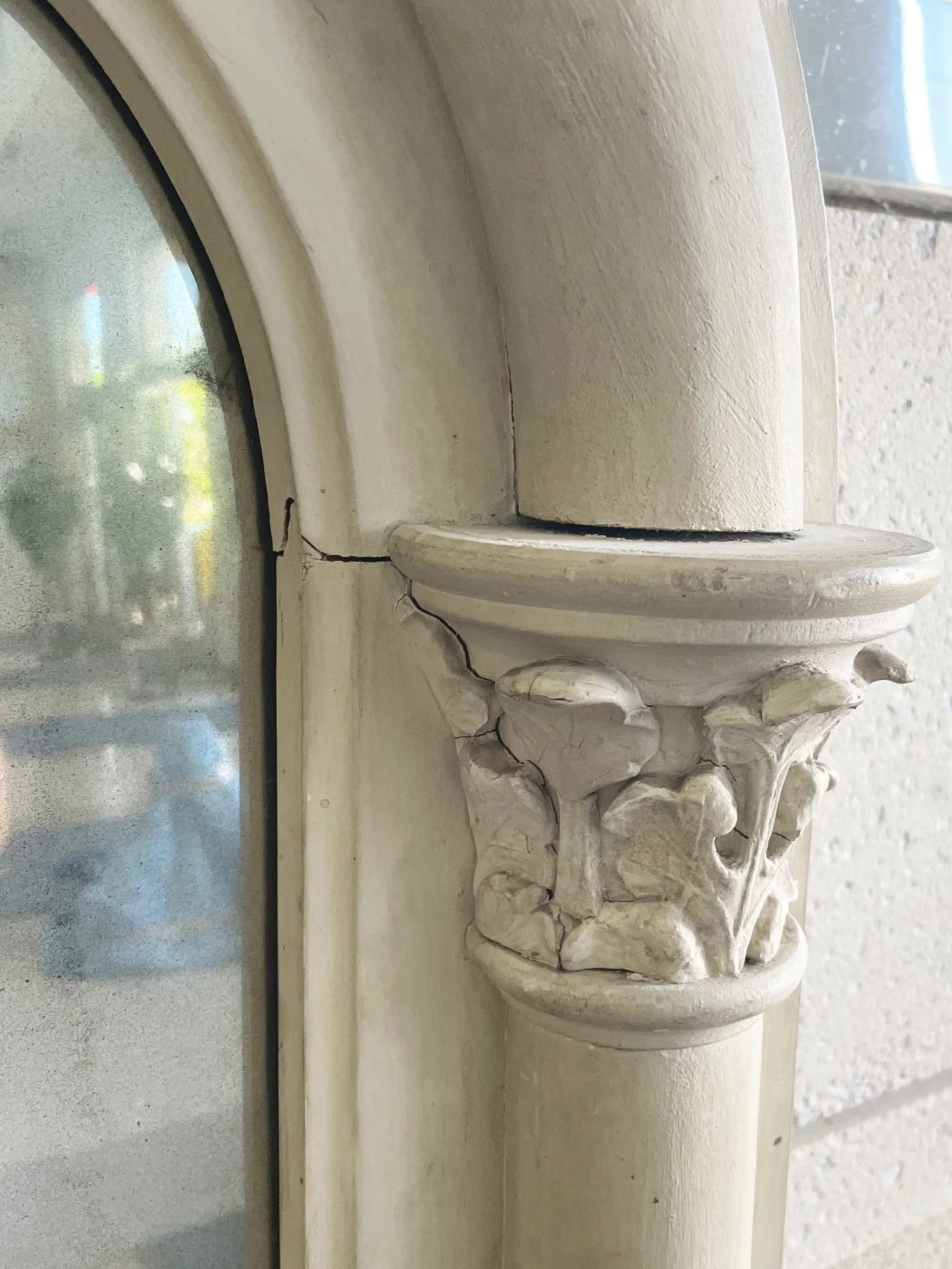 20th Century Gothic Revival Style Wall Mirror