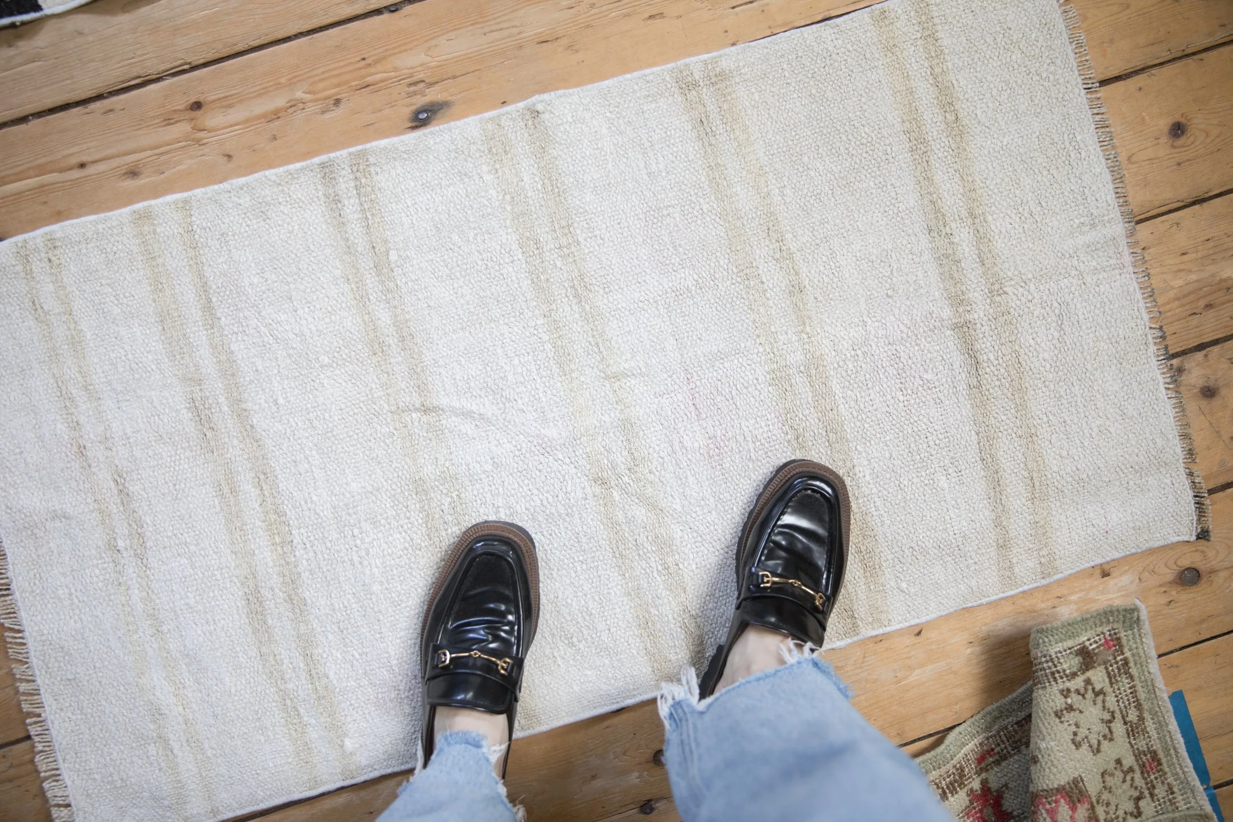 2x3.5 Vintage Hemp Kilim Rug
