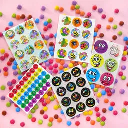 #344 Holoprism Patterned Star Multipack