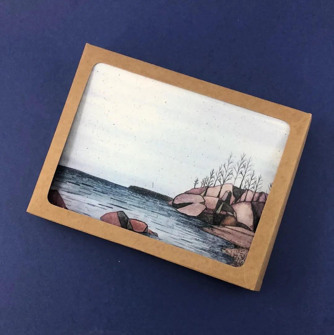 6 Pack Variety - Nature Scenes Greeting Cards - Tree Planted with Purchase