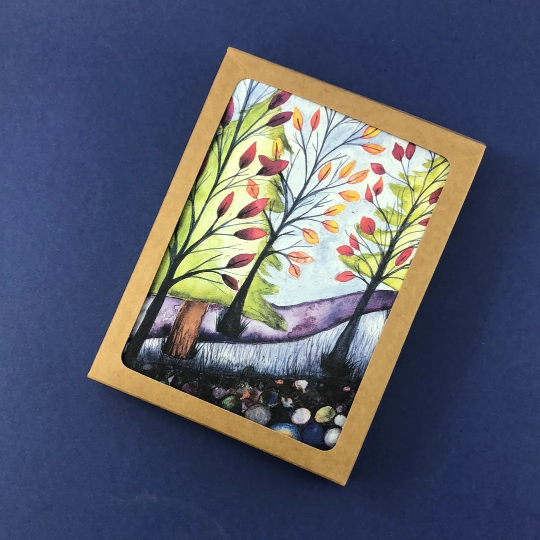 6 Pack Variety - Nature Scenes Greeting Cards - Tree Planted with Purchase