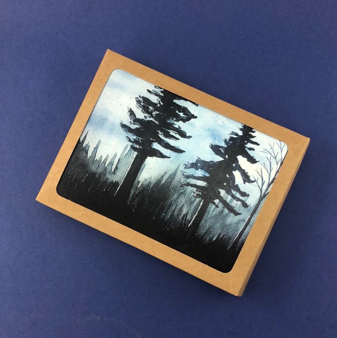 6 Pack Variety - Nature Scenes Greeting Cards - Tree Planted with Purchase