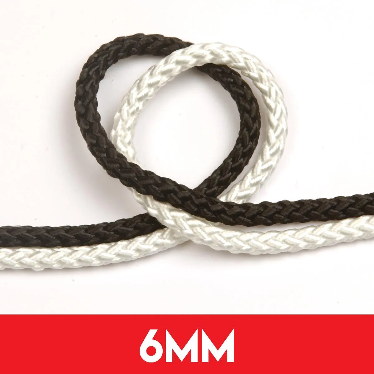 6mm 8 Plait Standard Polyester Rope
