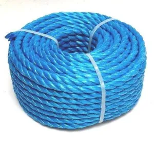 6mm Mini Coil Blue Rope 30M