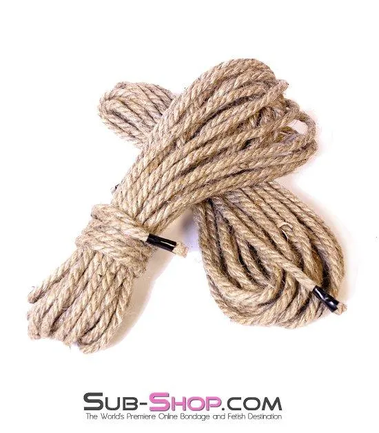 7028ZG      Jute Japanese Shibari Bondage Rope