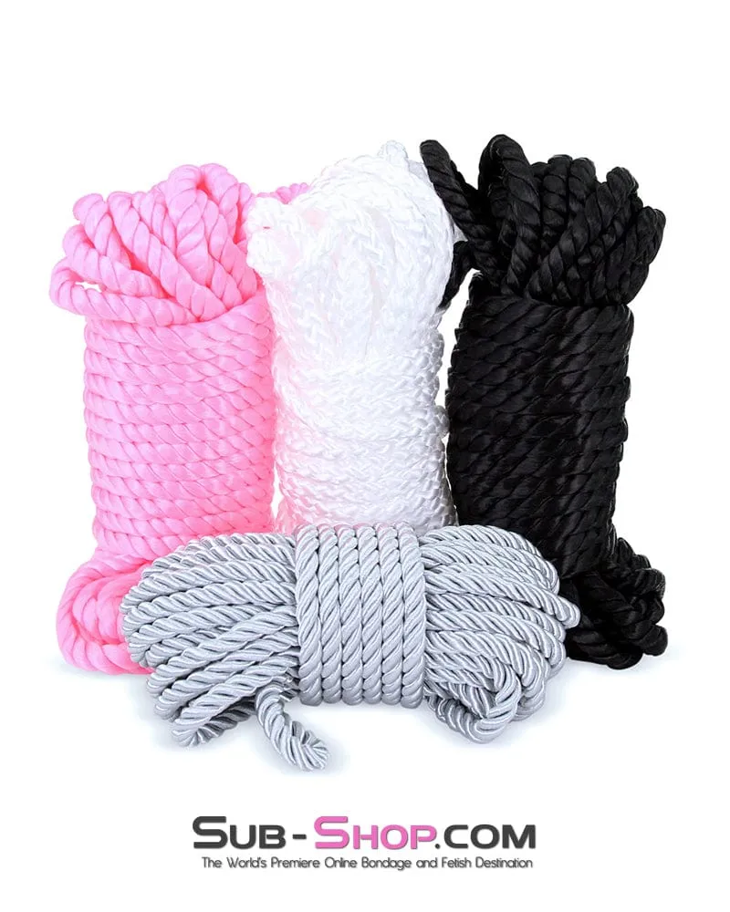 7801RS      Tie One On Bright Pink Braided Bondage Rope