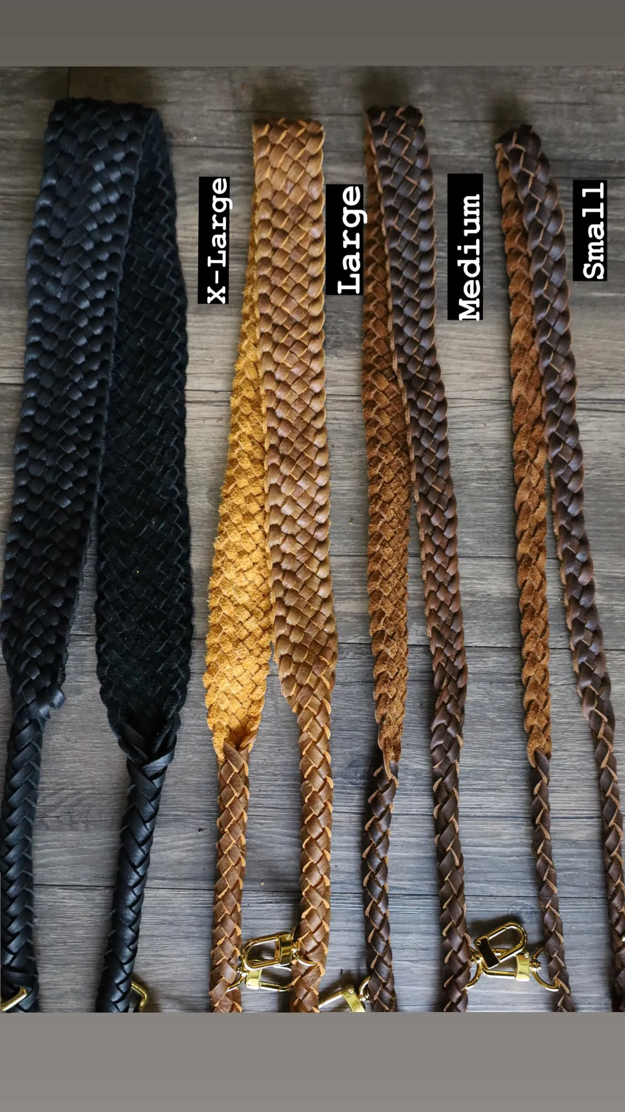 8 Strand Large Braided Strap