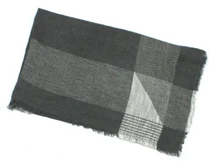 A New Day Women's Large Woven Patterned Fringe Edge Wrap Scarf