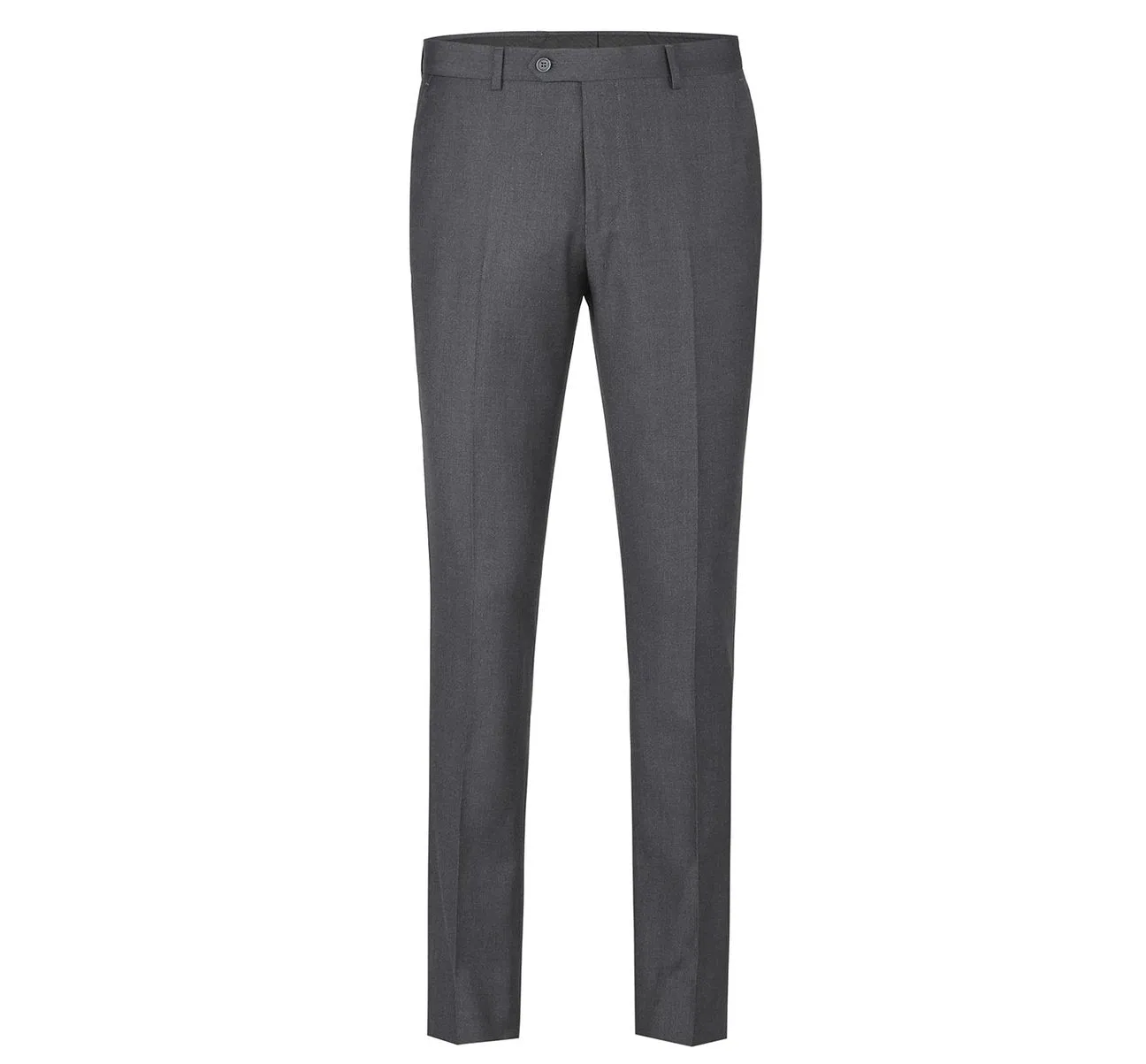 Alessandro Vitello by Renoir Charcoal Slim Fit Flat Front Suit Separate Pants 202-1