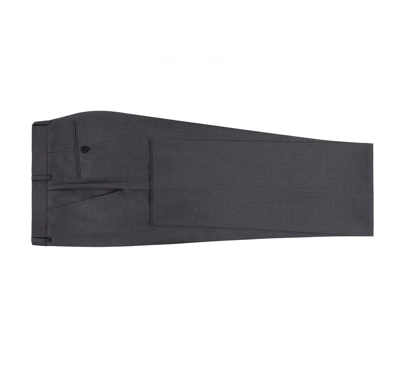 Alessandro Vitello by Renoir Charcoal Slim Fit Flat Front Suit Separate Pants 202-1