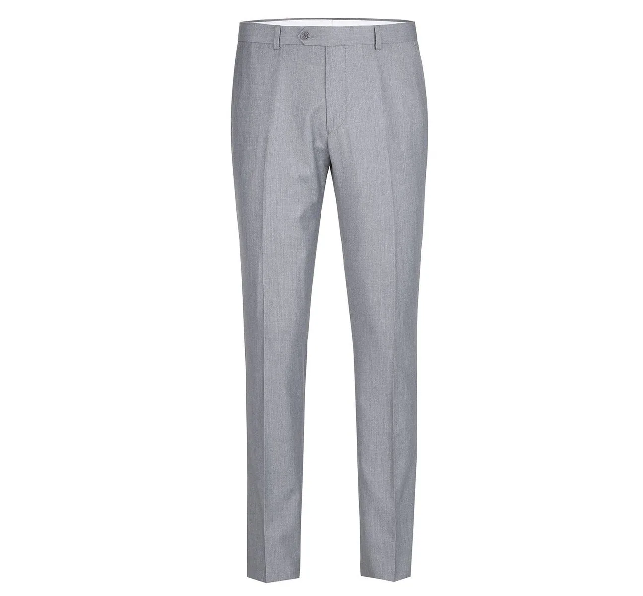 Alessandro Vitello by Renoir Grey Slim Fit Flat Front Suit Separate Pants 202-2