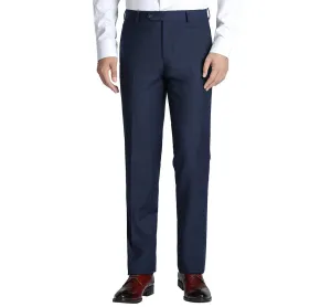 Alessandro Vitello by Renoir Navy Slim Fit Flat Front Suit Separate Pants 201-19