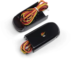 Alloy Art SSL-LG-3B Strut Mount LED Lights - Red Lens - Anodized Black Finish