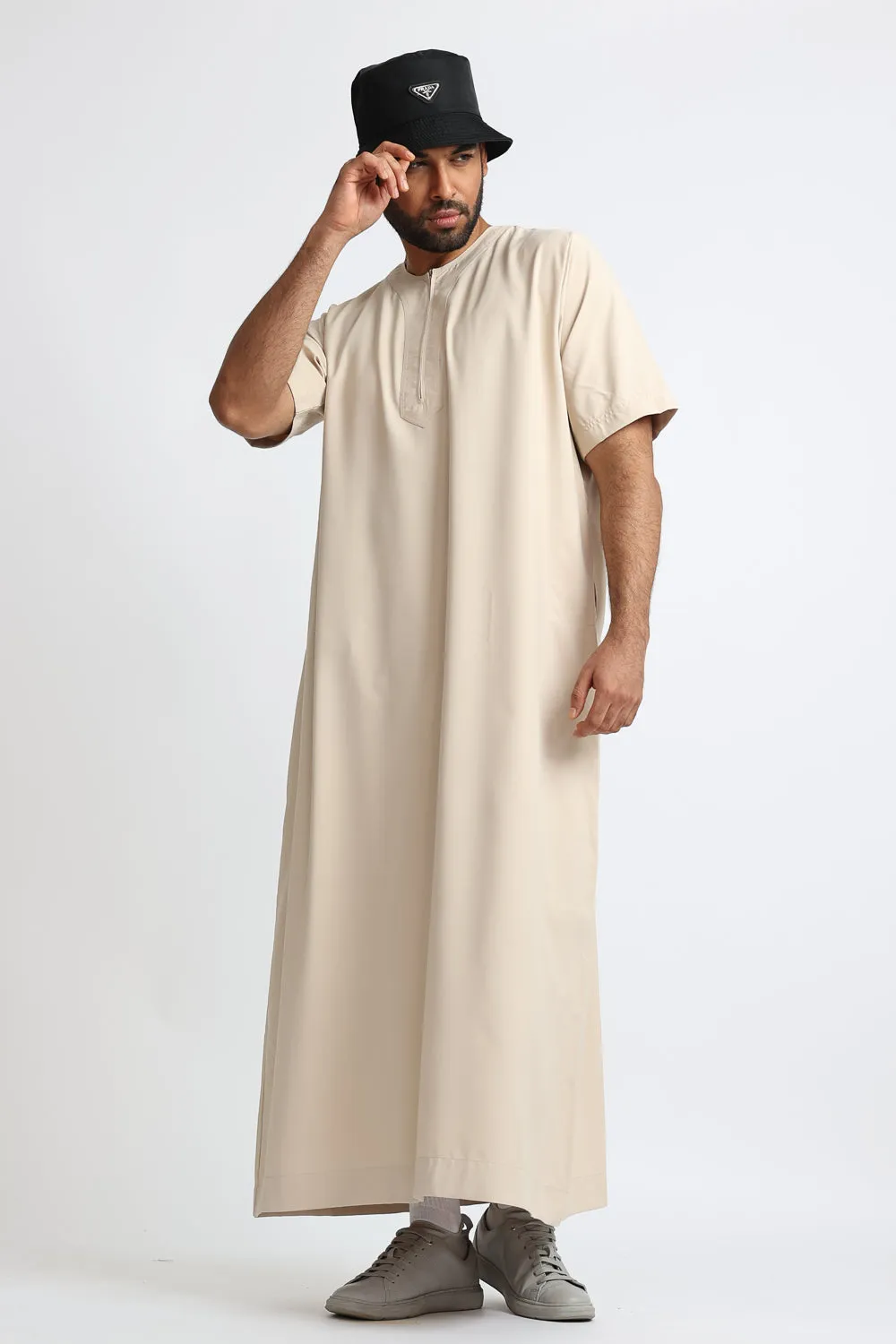 Almond Half Sleeve Thobe