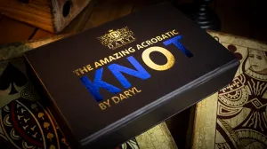 Amazing Acrobatic Knot w/xtra knot Blue and Yellow (Gimmicks and Online Instructions) by Daryl