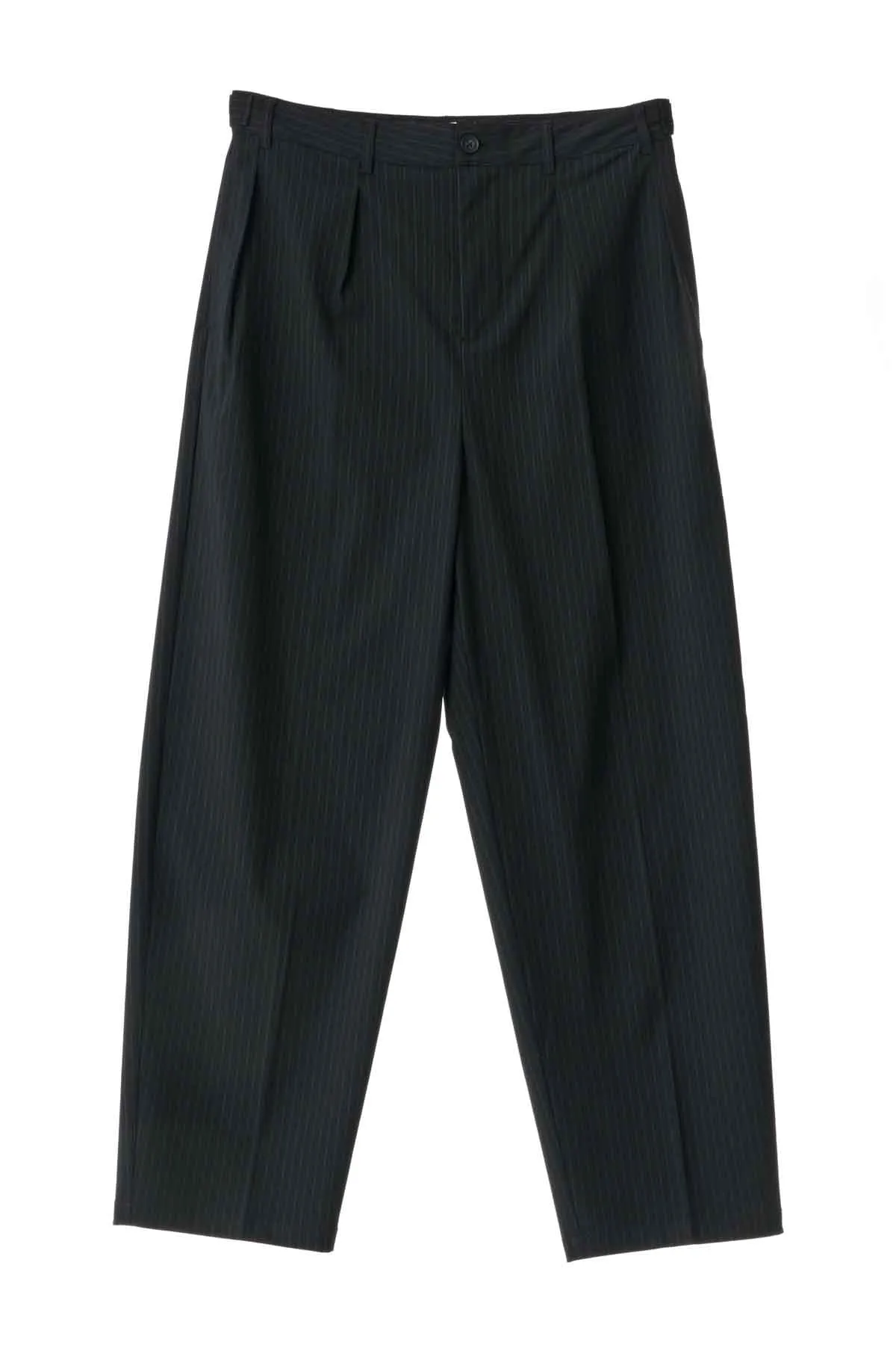 AMPLIFY PLEATED TROUSER - BLACK STRIPE