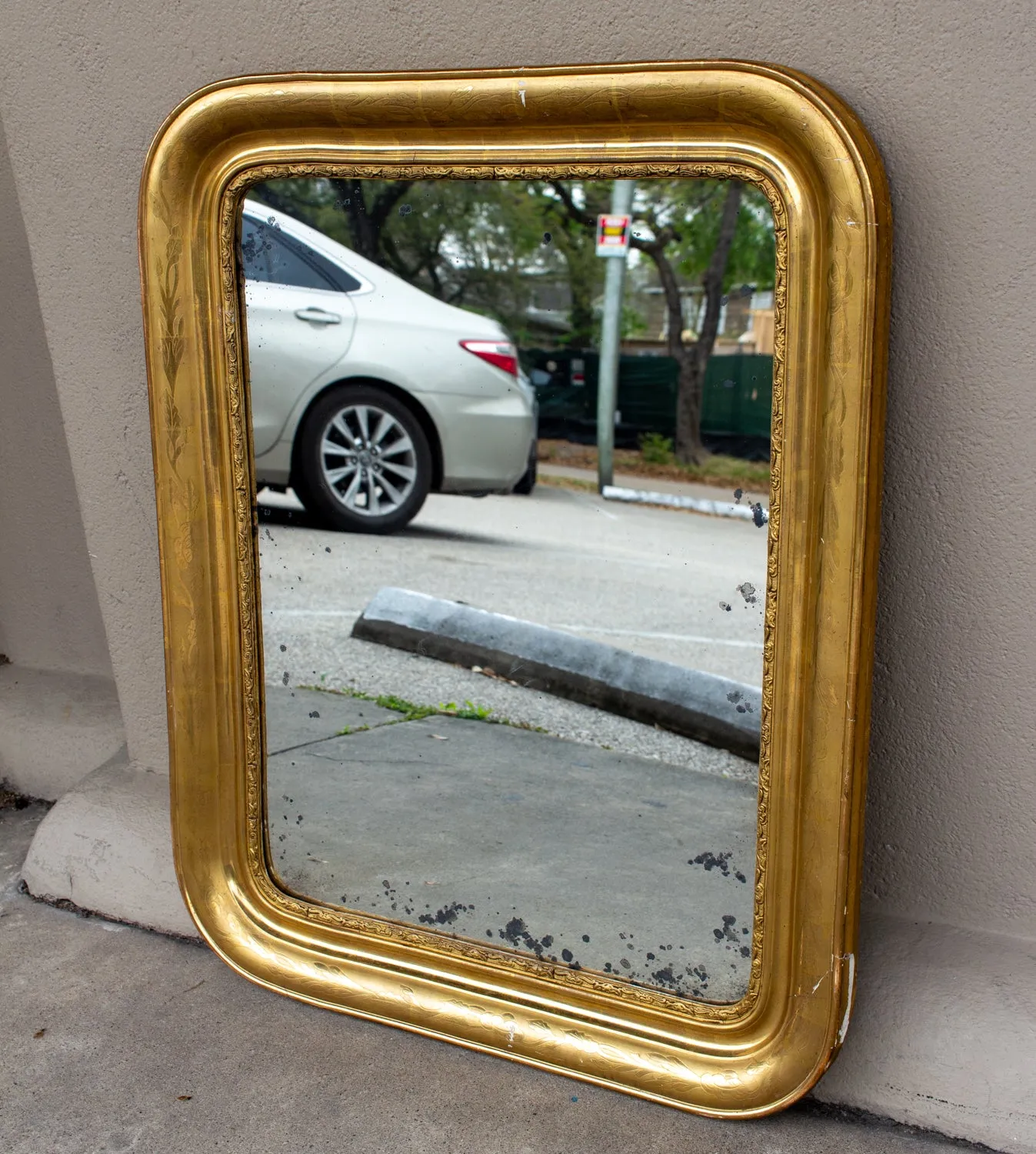 Antique French Gilt Louis Philippe Mirror