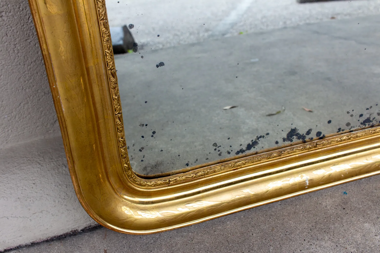 Antique French Gilt Louis Philippe Mirror