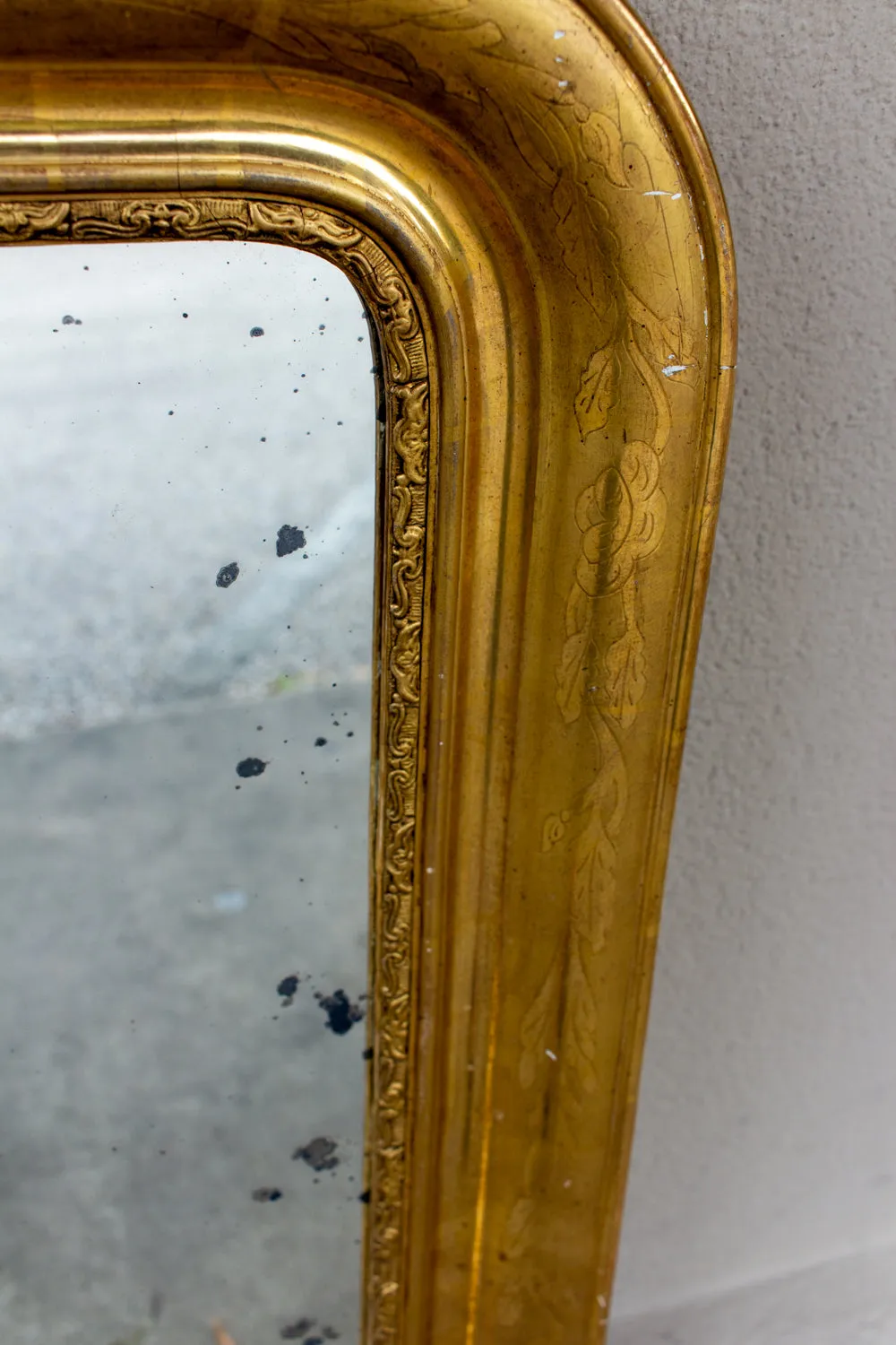 Antique French Gilt Louis Philippe Mirror