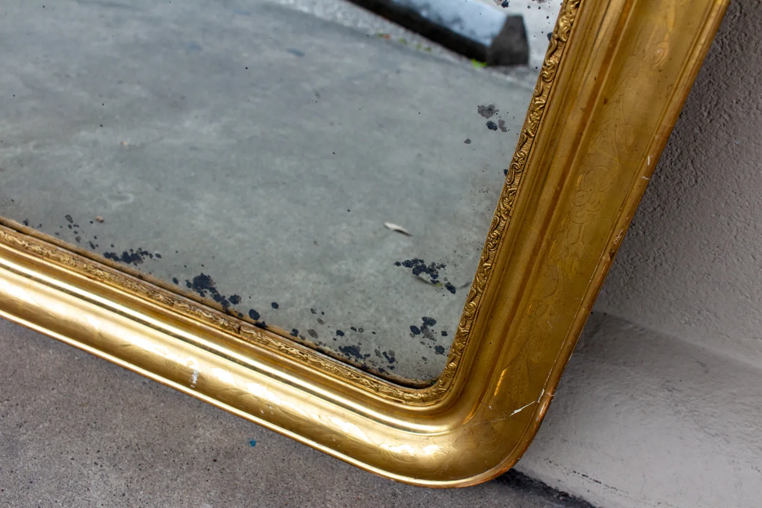 Antique French Gilt Louis Philippe Mirror