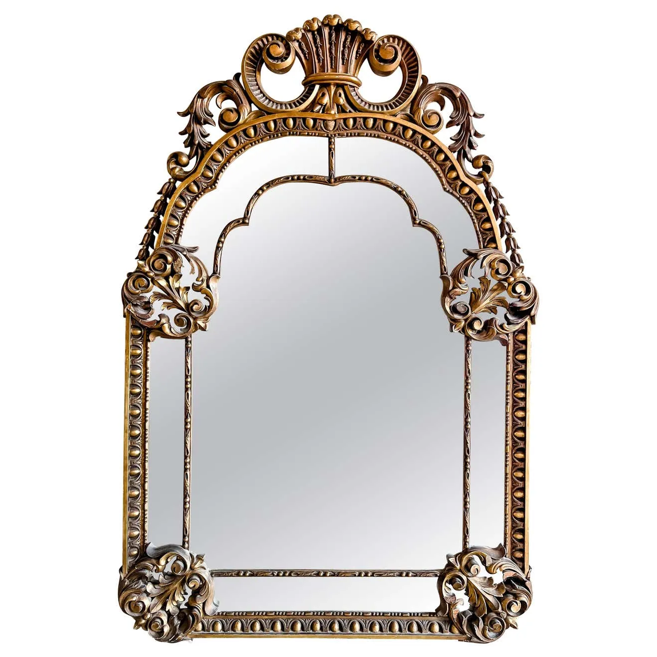 Antique Spanish Gilt Mirror