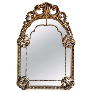 Antique Spanish Gilt Mirror