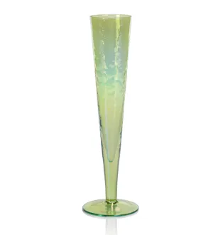 Aperitivo Slim Champagne Flute - Luster Green