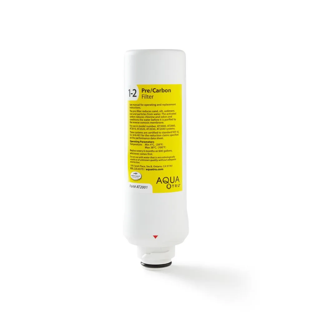 AquaTru Pre/Carbon Filter