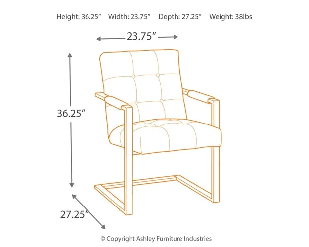 Ashley Express - Starmore Home Office Desk with Chair
