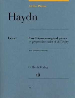 At The Piano Haydn 8 Well-Known Original pieces  Urtext