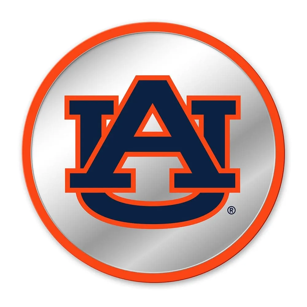 Auburn Tigers: Modern Disc Mirrored Wall Sign