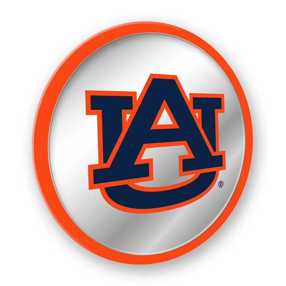 Auburn Tigers: Modern Disc Mirrored Wall Sign