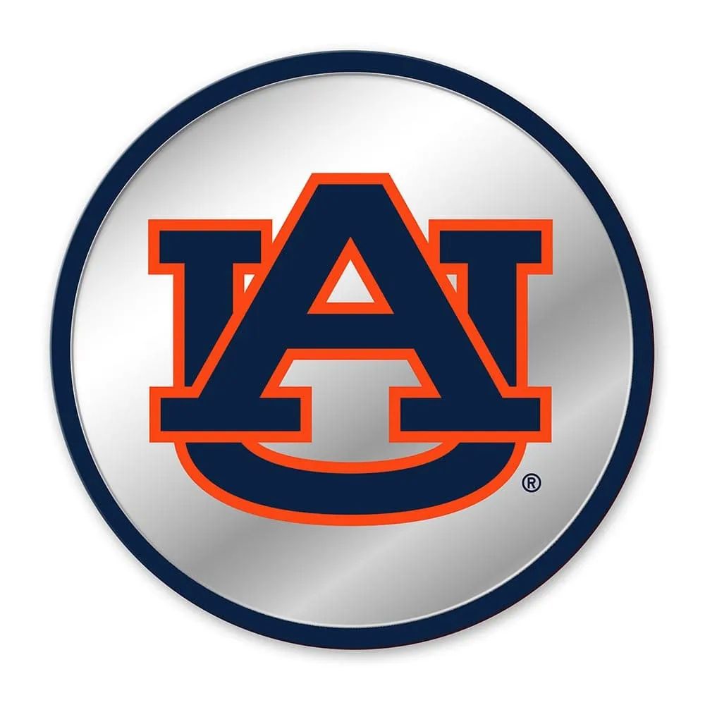 Auburn Tigers: Modern Disc Mirrored Wall Sign