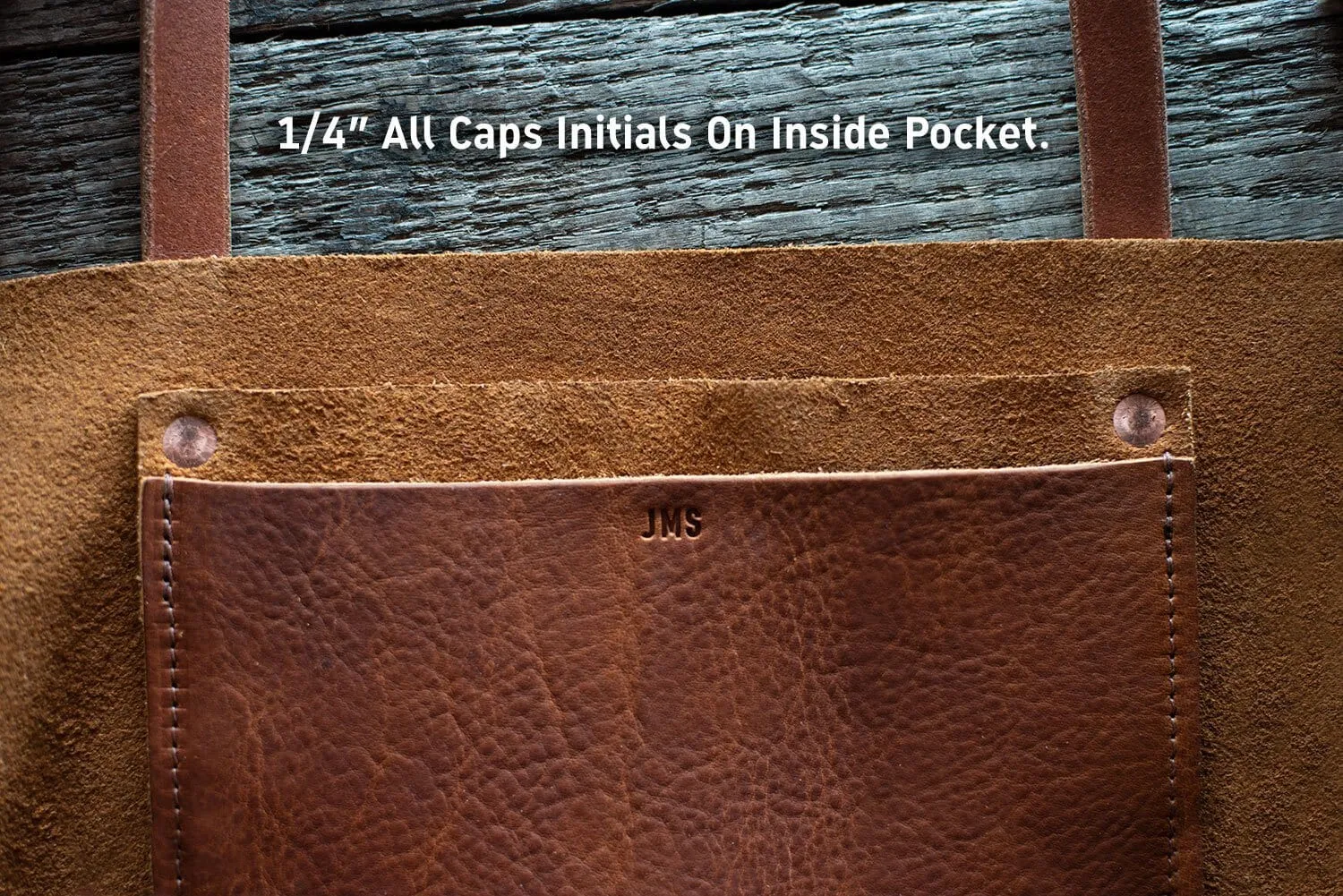 AVERY LEATHER TOTE BAG - SLIM MEDIUM - WHISKY BISON