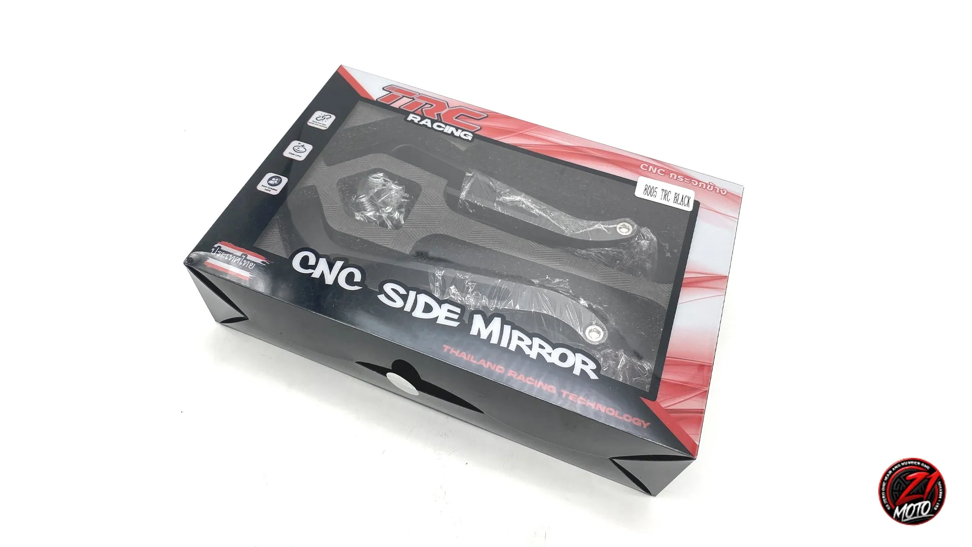 B - TRC CNC BAR END SIDE MIRROR 18005