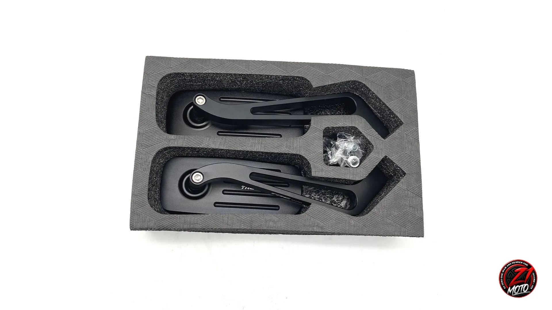 B - TRC CNC BAR END SIDE MIRROR 18005