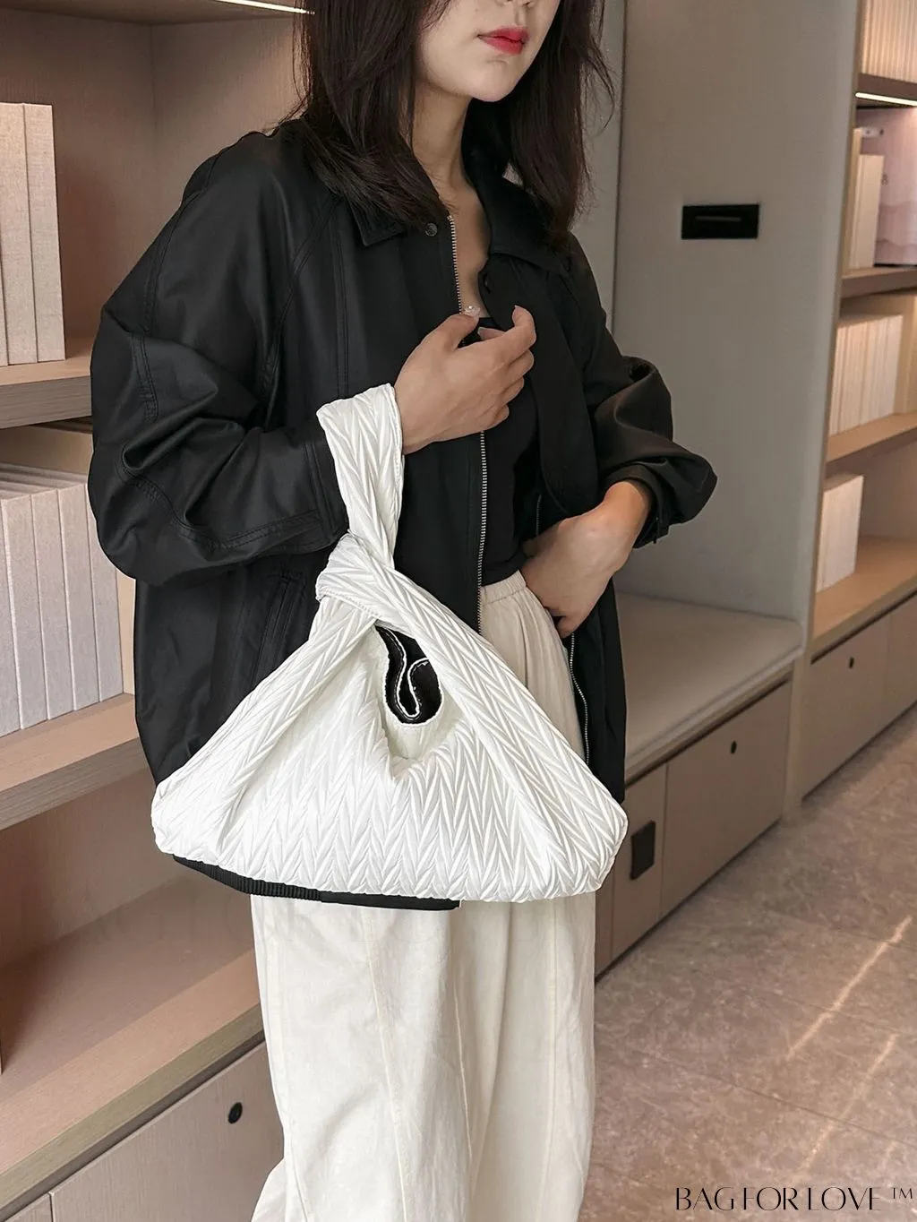 BagForLove - Stylish Cloud-patterned Folded Handbag: Versatile Crossbody for Women, New in 2023