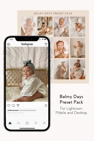 Balmy Days Preset Pack