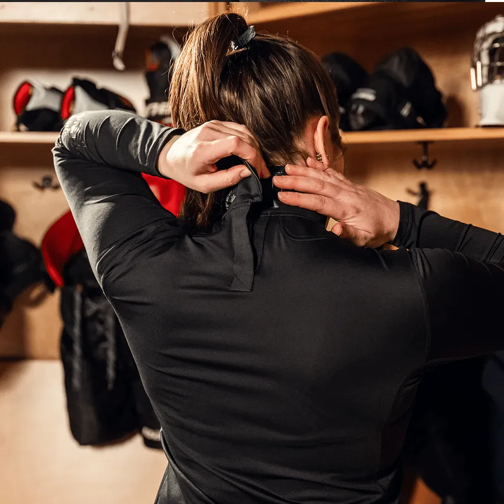 Bauer Pro NeckProtect Longsleeve Womens Neck Guard Shirt