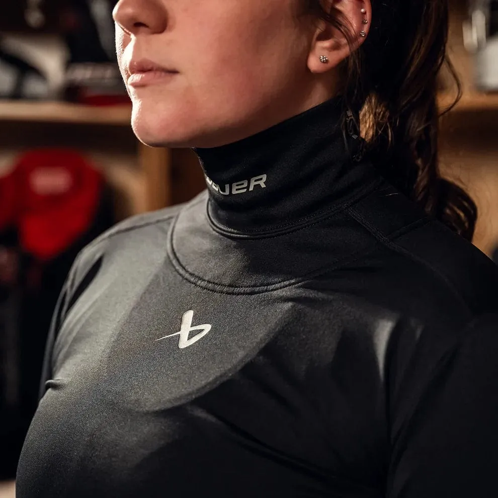 Bauer Pro NeckProtect Longsleeve Womens Neck Guard Shirt